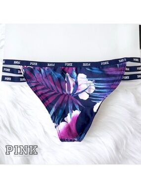 VS PINK Logo Strappy Panty
